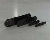 Crowned Style Straight Brackets - Various Sizes