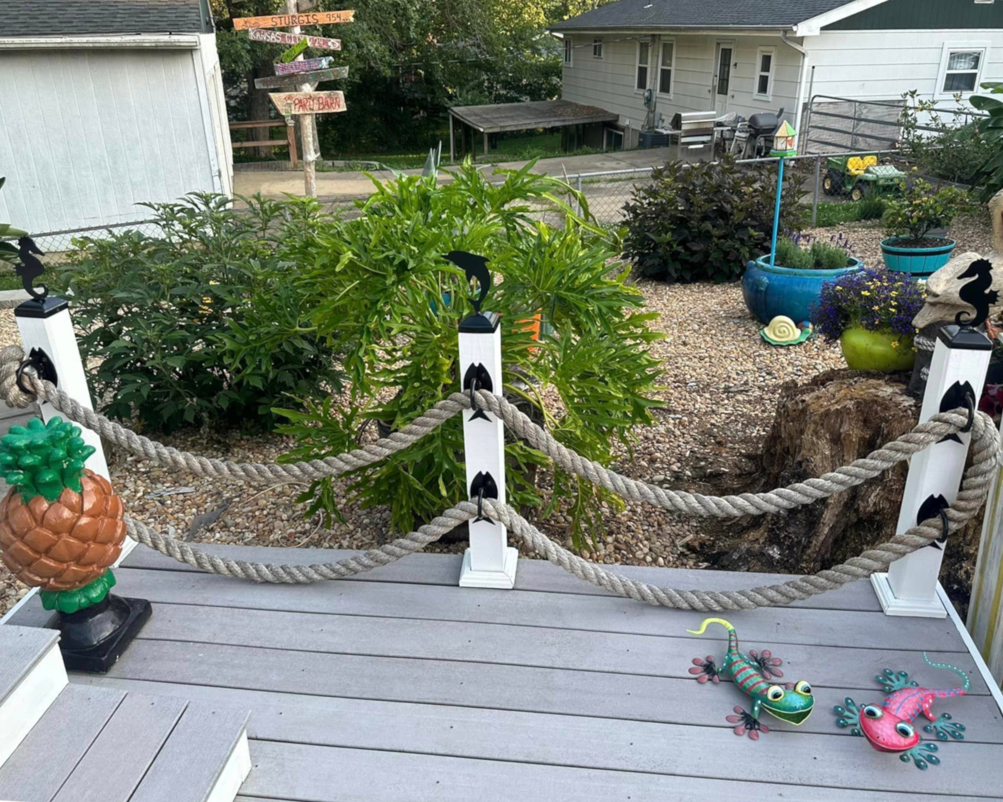 Nautical Rope Holders | Madison Iron and Wood