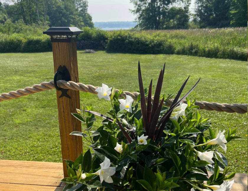 Nautical Rope Holders - Madison Iron and Wood - Made in the USA