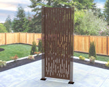 Digital Lines Design Privacy Panel - Madison Iron and Wood