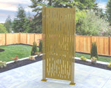 Digital Lines Design Privacy Panel - Madison Iron and Wood