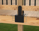 Heavy Duty Face Mount Post Base Bracket