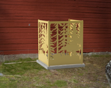 Forest Design AC Unit Cover - Multiple Sizes - Madison Iron and Wood