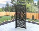 Fountain Design Privacy Panel - Madison Iron and Wood