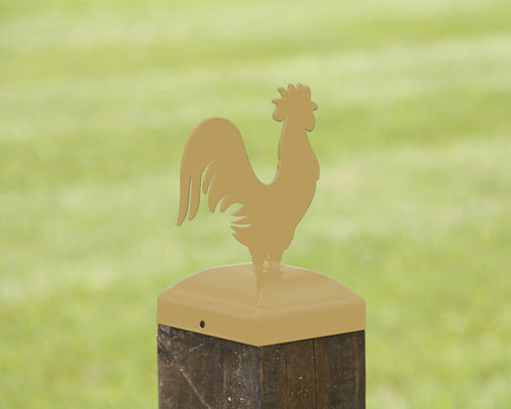 6X6 Rooster Post Cap (5.5 x 5.5 Post Size) - Madison Iron and Wood