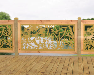 Bass Pond Railing Panel Insert