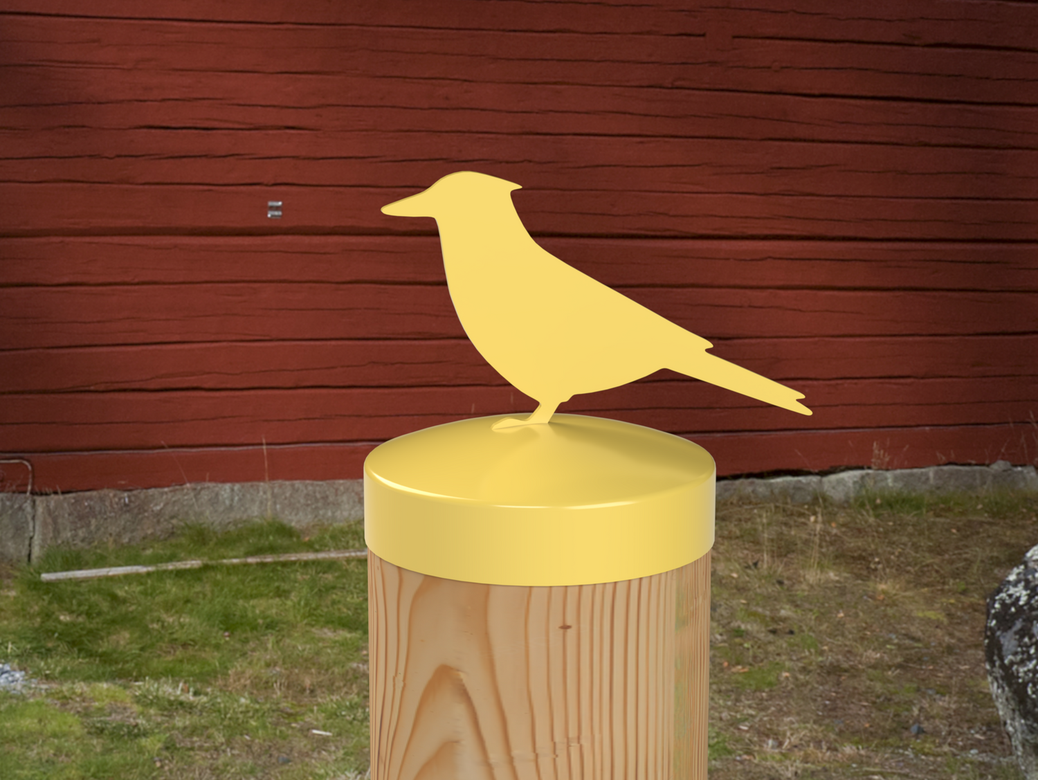 Blue Jay, Round Post Cap (4x4 Round Post Size) - Madison Iron and Wood