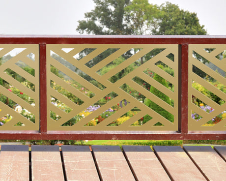 Modern Design Fence/Gate Panel Insert