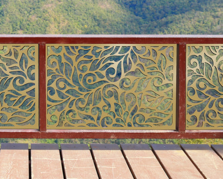 Flowing Leaves Fence/Gate Panel Insert