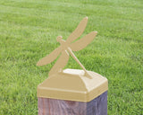 4X4 Dragonfly Post Cap (Fits 3.5 x 3.5 Post Size) - Madison Iron and Wood