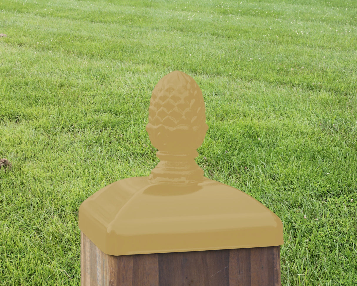 6x6 Large Pineapple Post Cap (5.5 x 5.5 Post Size)