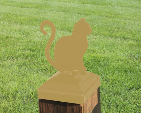 6X6 Cat Post Cap (5.5 x 5.5 Post Size) - Madison Iron and Wood