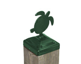 6X6 Sea Turtle Post Cap (5.5 x 5.5 Post Size) - Madison Iron and Wood