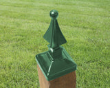 4x4 Quad Spear Post Cap (3.5 x 3.5 Post Size) - Madison Iron and Wood