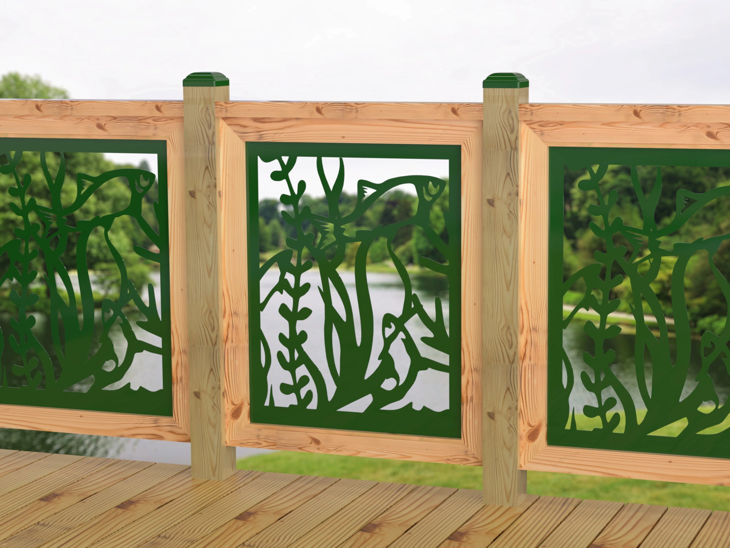 Bass Pond Railing Panel Insert