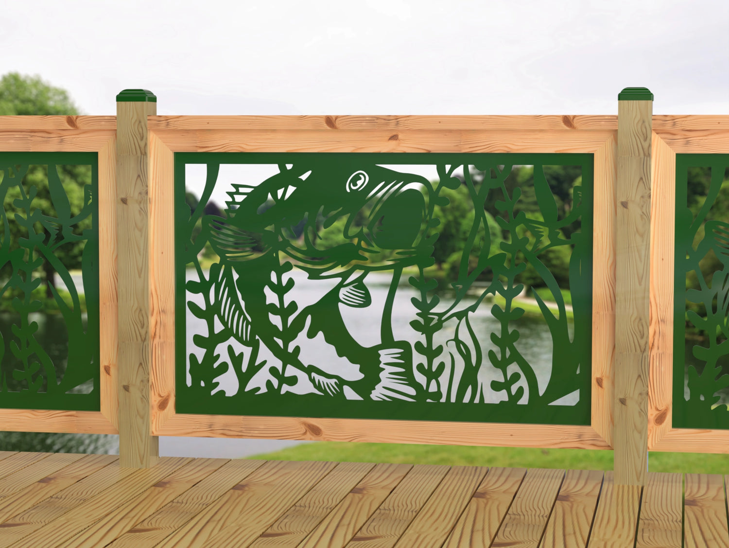 Bass Pond Railing Panel Insert