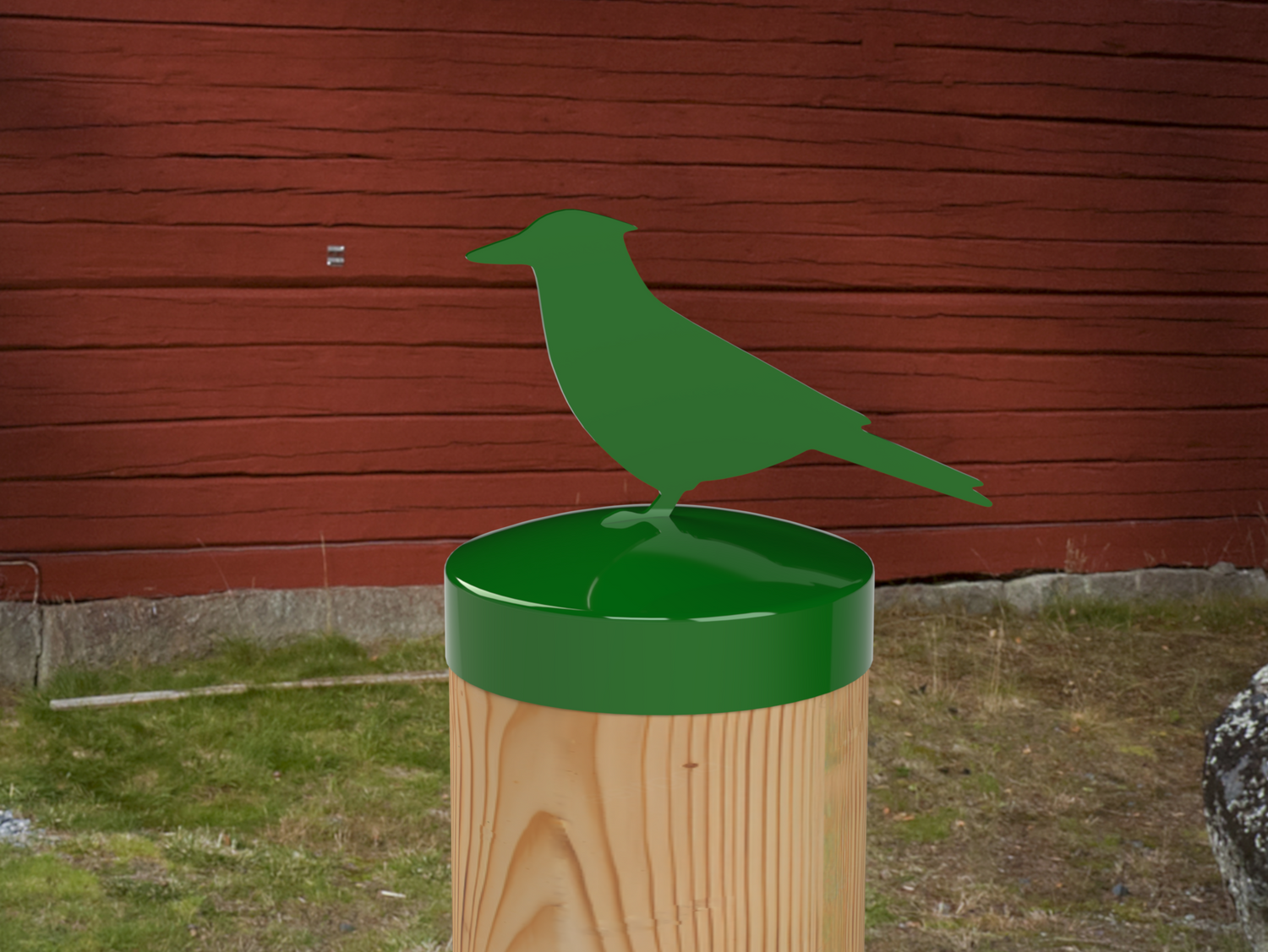 Blue Jay, Round Post Cap (4x4 Round Post Size) - Madison Iron and Wood