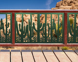 80"x30" - Saguaro National Park Fence/Gate Panel Insert - Madison Iron and Wood