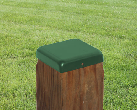 4x4 Flat Top Steel Post Cap (3.5 x 3.5 Post Size)