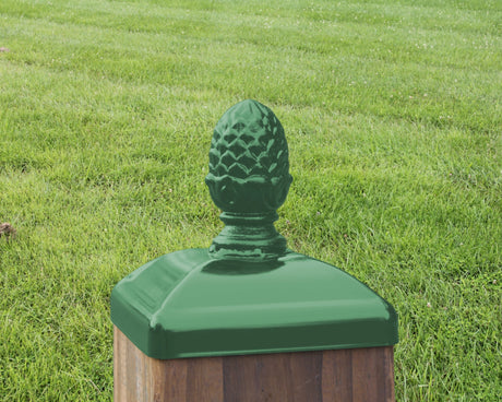 6x6 Large Pineapple Post Cap (5.5 x 5.5 Post Size) - Madison Iron and Wood