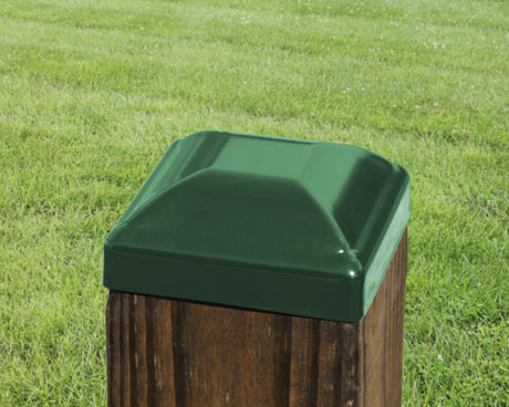 True 4x4 Heavy Duty Domed Steel Post Cap - Madison Iron and Wood