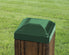 True 5x5 Heavy Duty Steel Post Cap