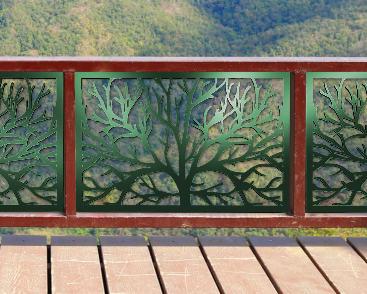 Bare Tree Fence/Gate Panel Insert