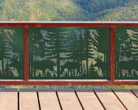 Moose Landscape Fence/Gate Panel Insert