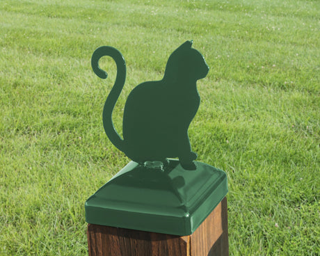 6X6 Cat Post Cap (5.5 x 5.5 Post Size) - Madison Iron and Wood