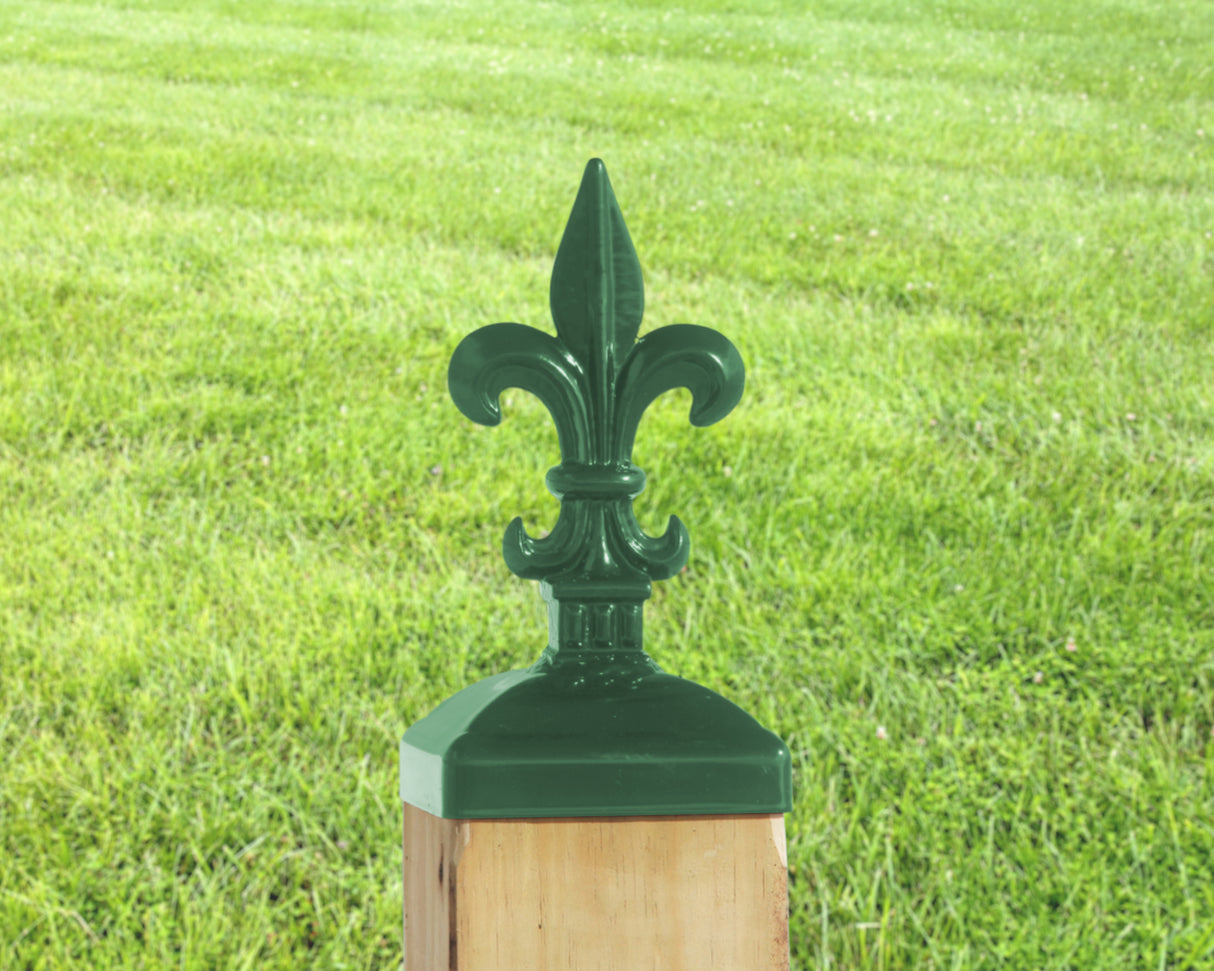 Fleur-De-Lis Fence Post Cap