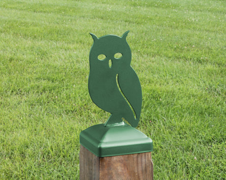 Capuchon de poteau hibou 6X6 (taille de poteau 5,5 x 5,5)