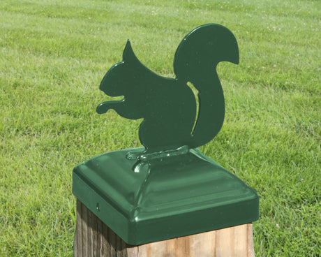 4X4 Squirrel Post Cap (Fits 3.5 x 3.5 Post Size) - Madison Iron and Wood