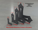 Supports de style sud-ouest pour poteau de 6 po