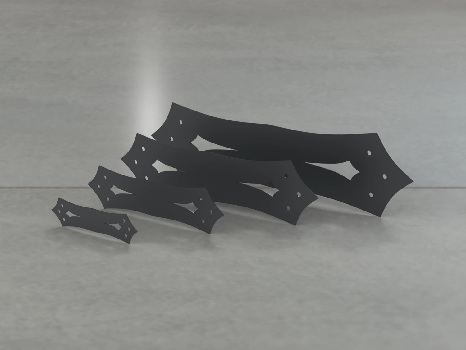 Supports de style sud-ouest pour poteau de 6 po