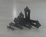 Supports de style sud-ouest pour poteau de 6 po