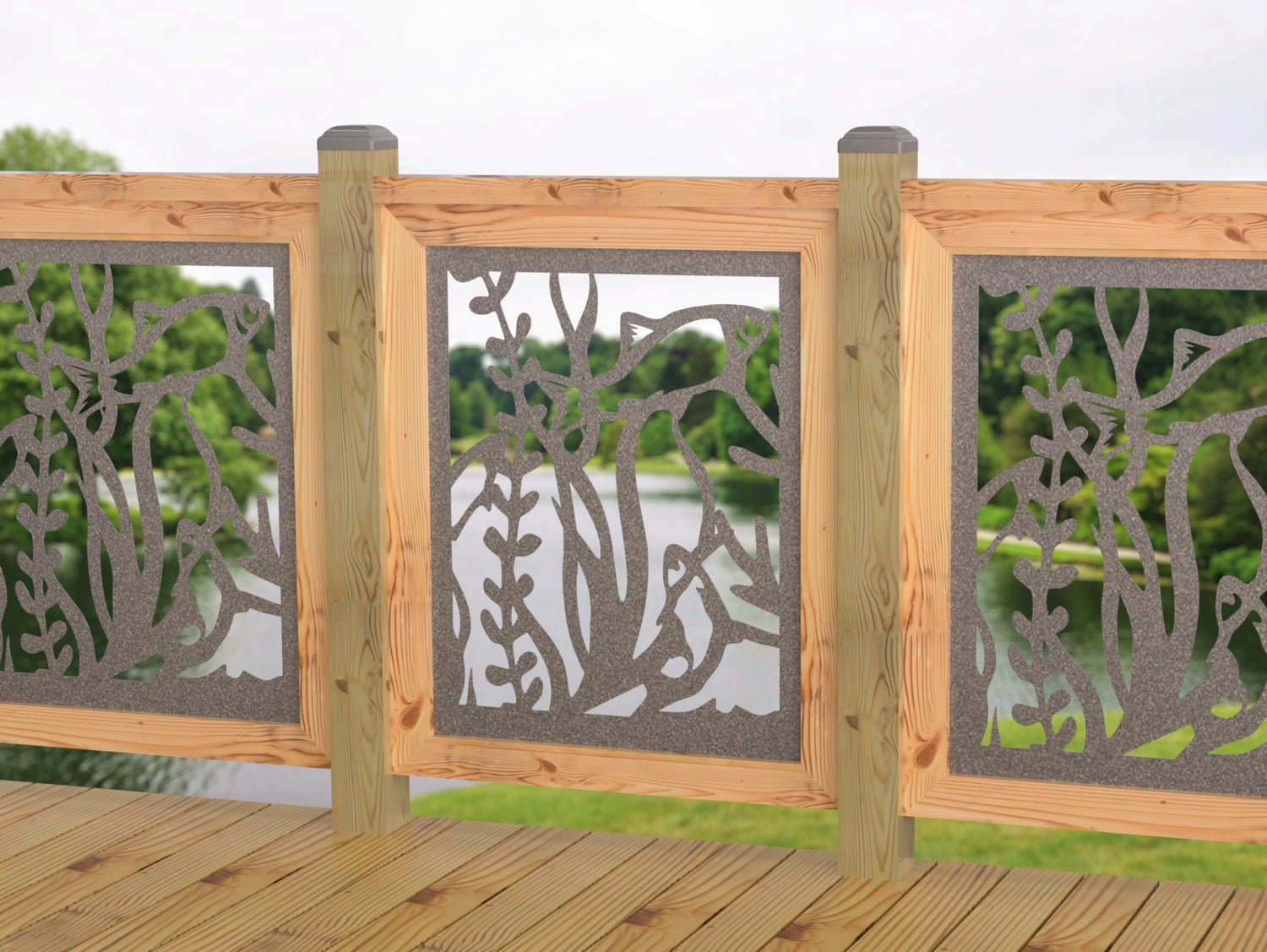 Bass Pond Railing Panel Insert