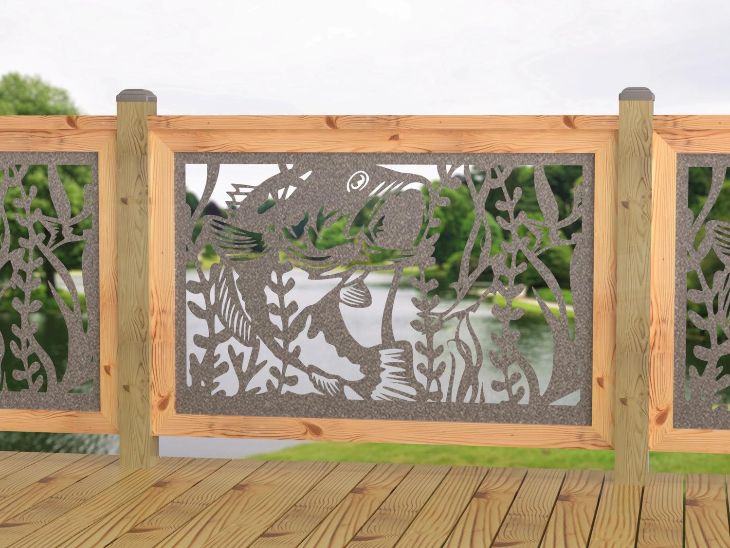 Bass Pond Railing Panel Insert