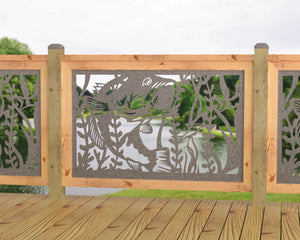 Bass Pond Railing Panel Insert