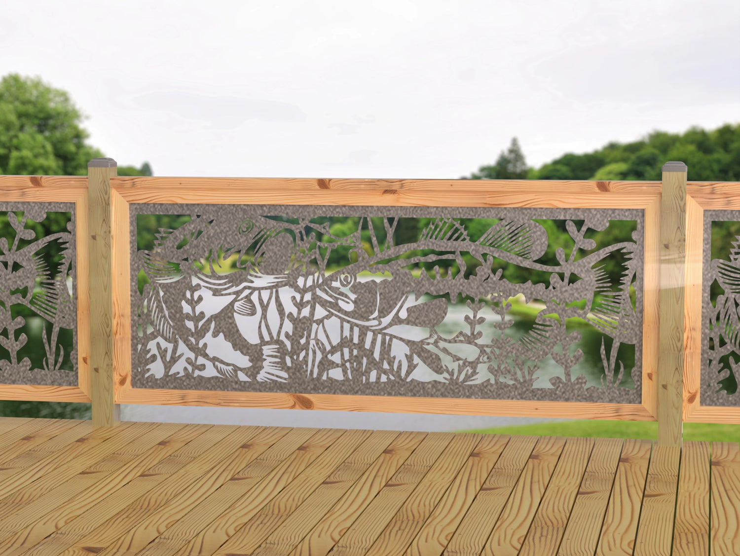 Bass Pond Railing Panel Insert