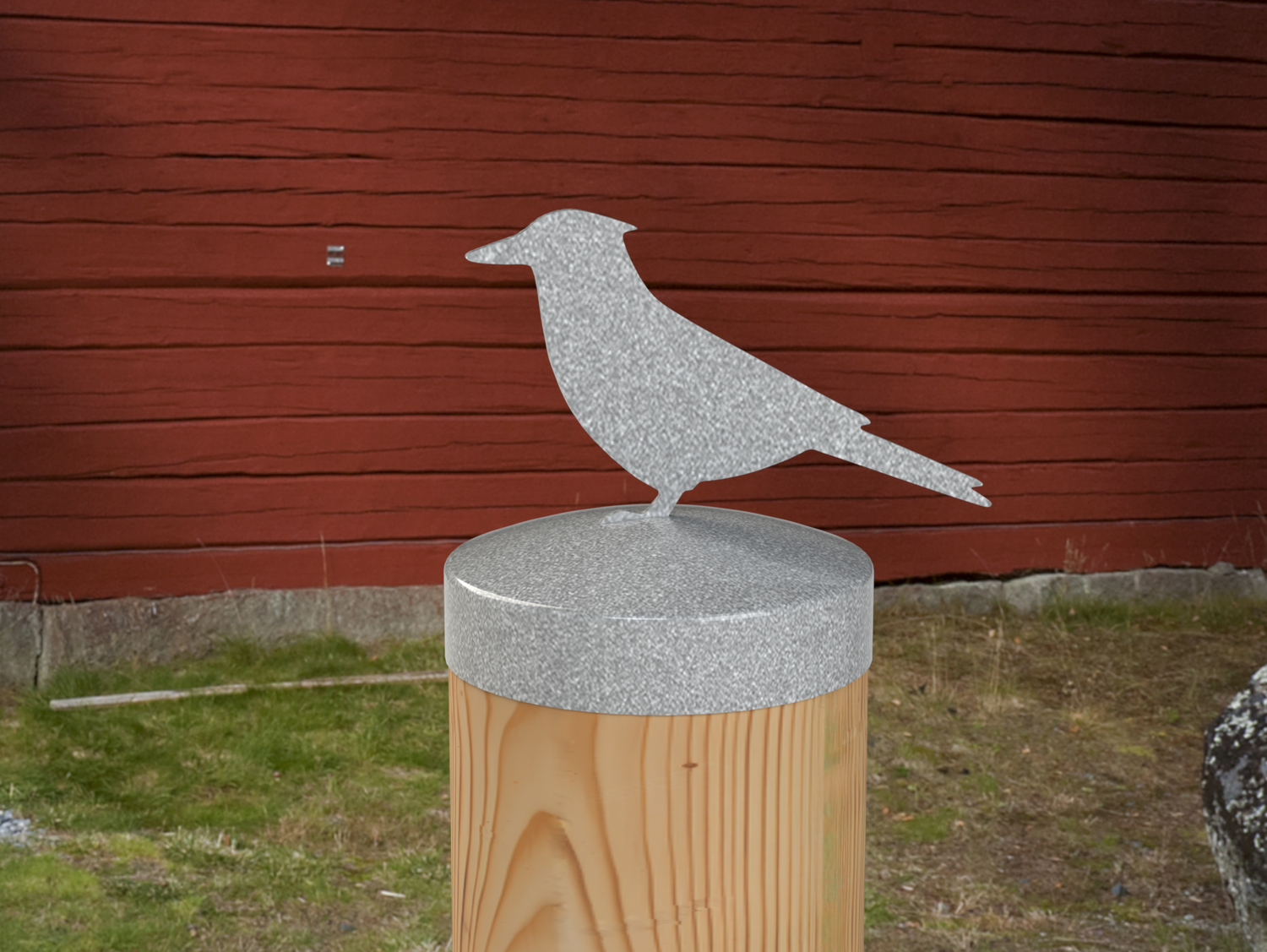 Blue Jay, Round Post Cap (4x4 Round Post Size) - Madison Iron and Wood