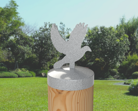 Dove, Round Post Cap (4x4 Round Post Size) - Madison Iron and Wood