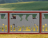 Horses Trotting Fence/Gate Panel Insert