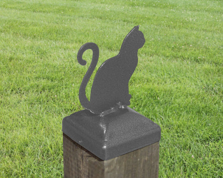 6X6 Cat Post Cap (5.5 x 5.5 Post Size) - Madison Iron and Wood