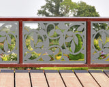 Vine Pattern Fence/Gate Panel Insert