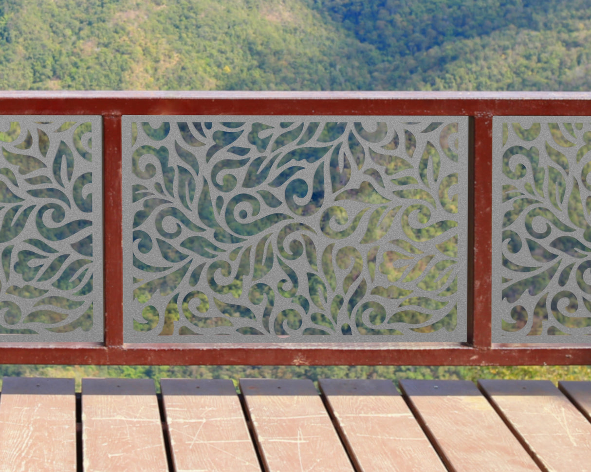 Flowing Leaves Fence/Gate Panel Insert