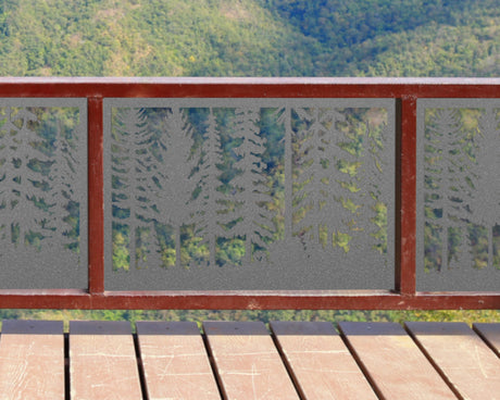 Forest Landscape Fence/Gate Panel Insert