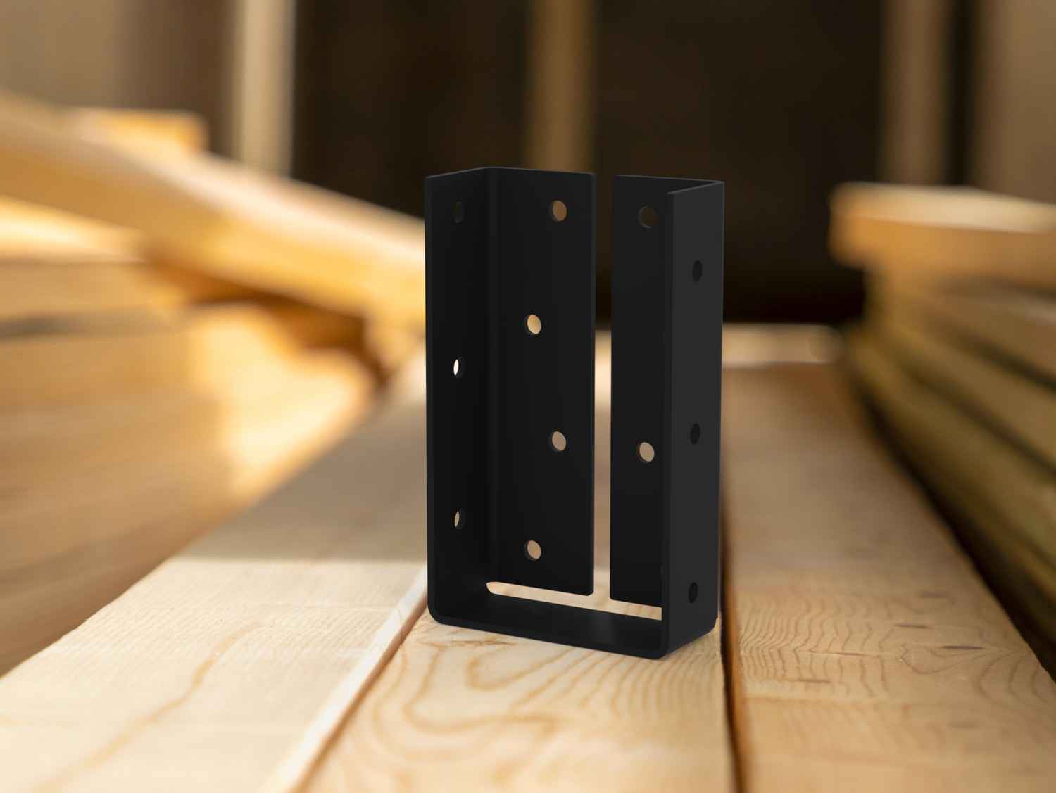 Joist Hangers - Hidden Face Mount (True Sizes) - Madison Iron and Wood