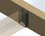 Joist Hangers - Hidden Face Mount (True Sizes)