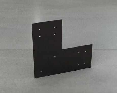 Industrial Style L Brackets - Various Sizes - Madison Iron and Wood