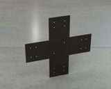 Industrial Style X Brackets - Various Sizes - Madison Iron and Wood